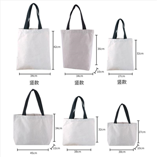 Eco-friendly canvas bag custom printable logo student handbag tutoring cotton bag training advertising shopping bag